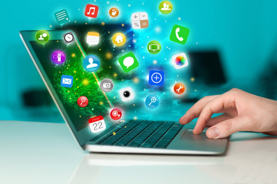 指尖交互 現(xiàn)代筆記本電腦與移動應(yīng)用中的圖標按壓設(shè)計