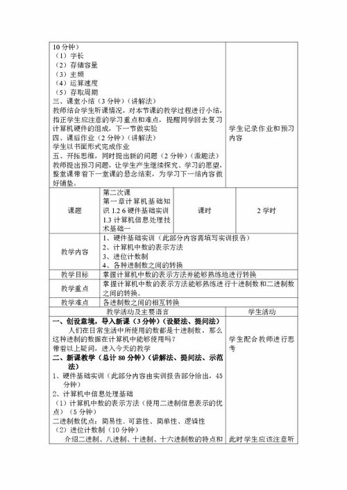 計算機應(yīng)用基礎(chǔ)精品課程電子教案 開啟信息技術(shù)學(xué)習新篇章